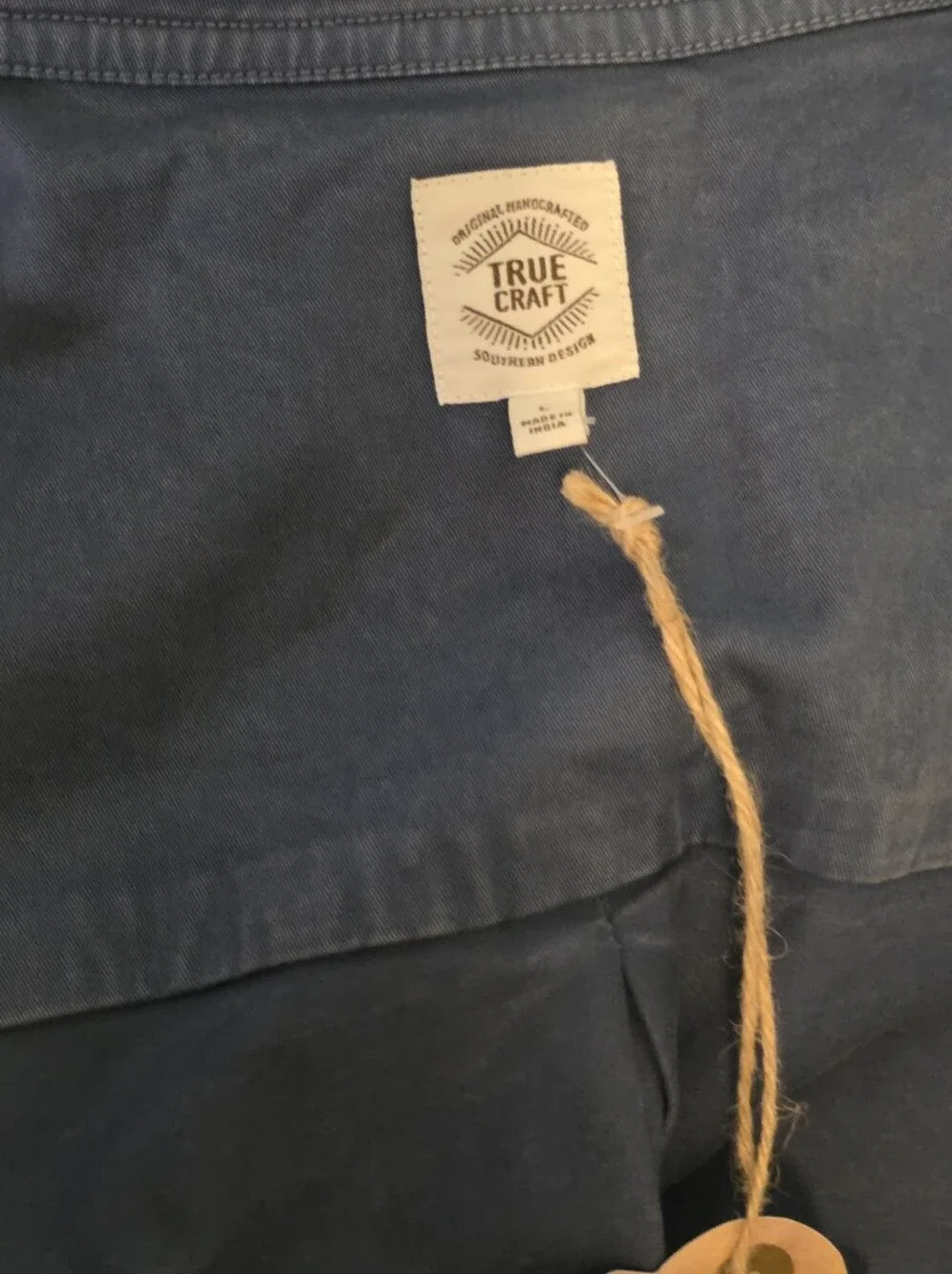 True Craft blue jacket